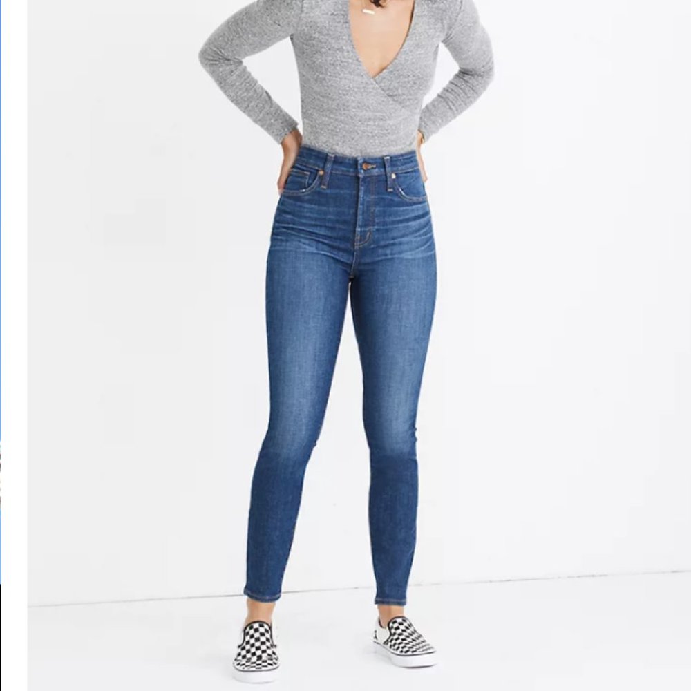 Madewell Curvy High-Rise Skinny Jeans